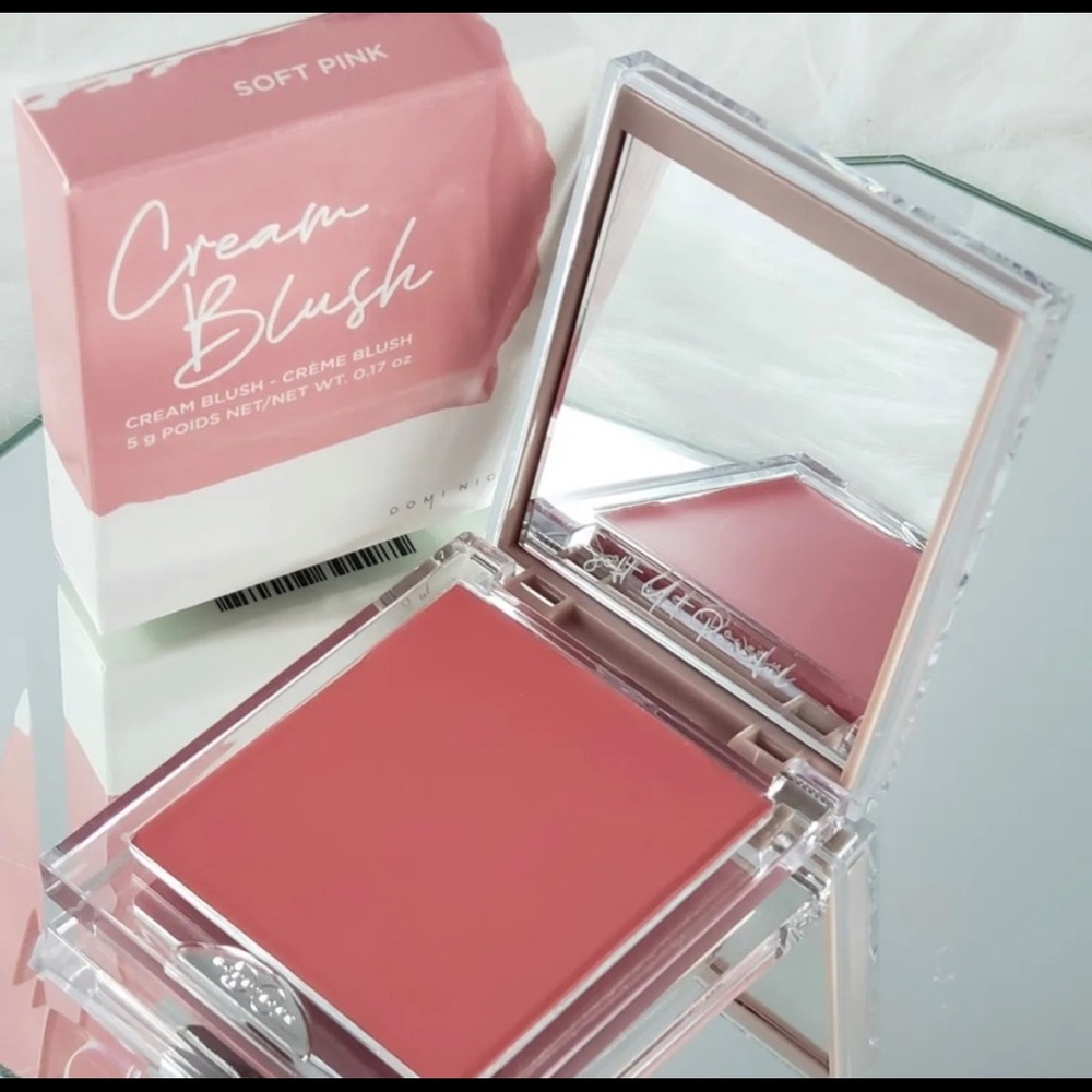 Dominique Cream Blush - Soft Pink. New unopened